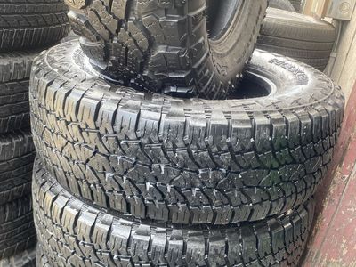 4 TIRES LT275-70-18 3 NEXEN 1 GOOYEAR WRANGLER