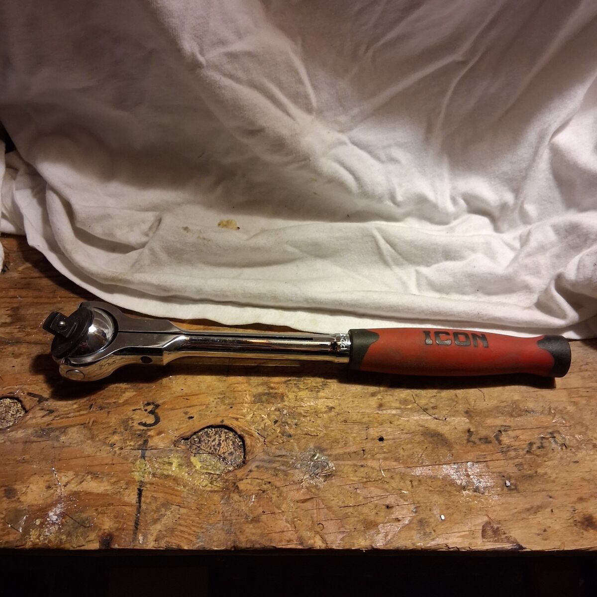SALE 3/8 in. Drive icon Low-Profile Ratchet