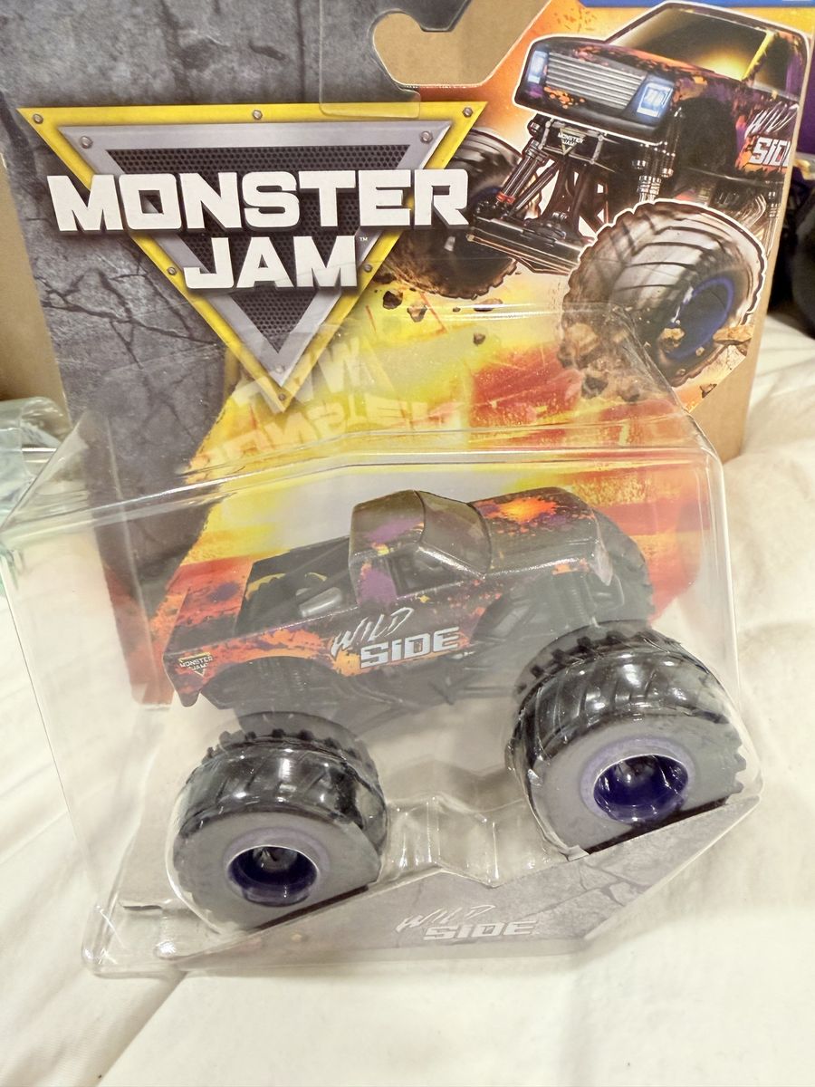 Monster Jam Wild Side Die-Cast Monster Truck 1:64 Scale New in Package