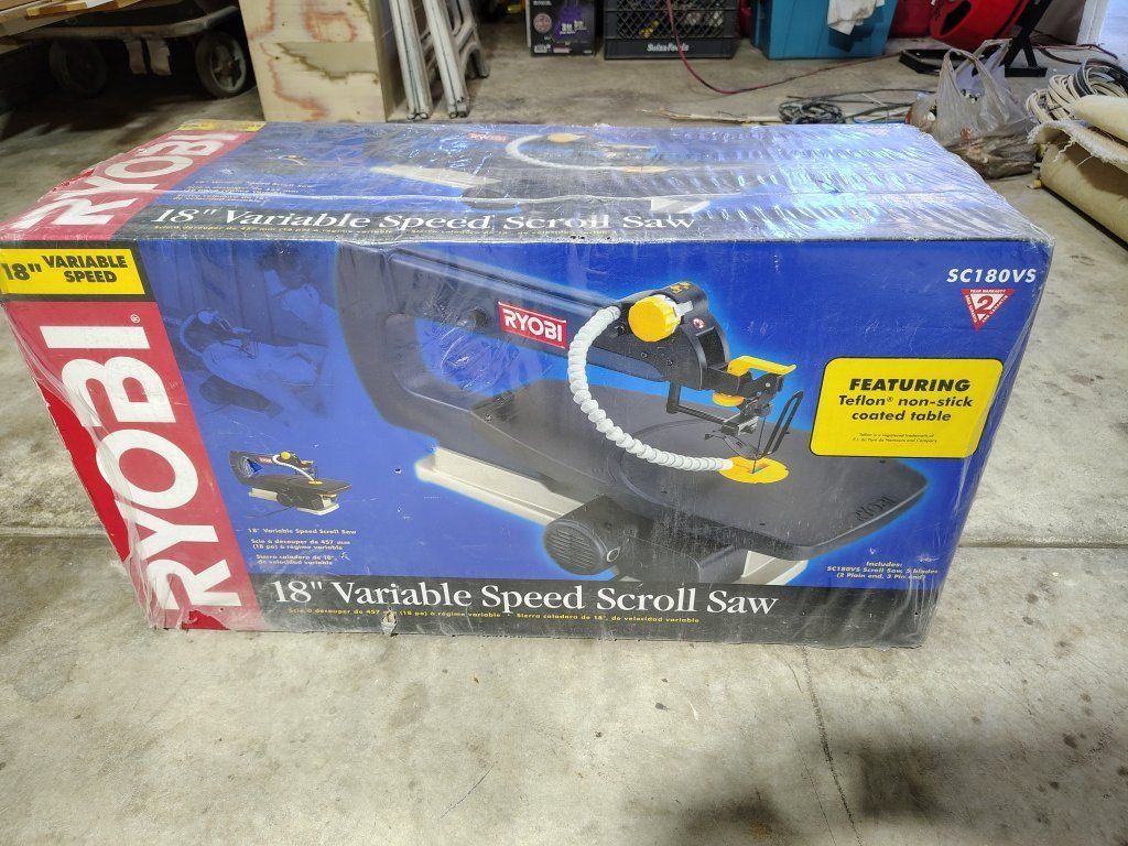 Ryobi 18" Variable Speed Scroll Saw