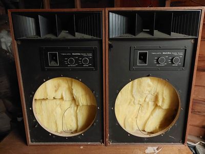 Realistic Mach One Vintage Radio Shack Speakers Pair Stereo Retro HiFi