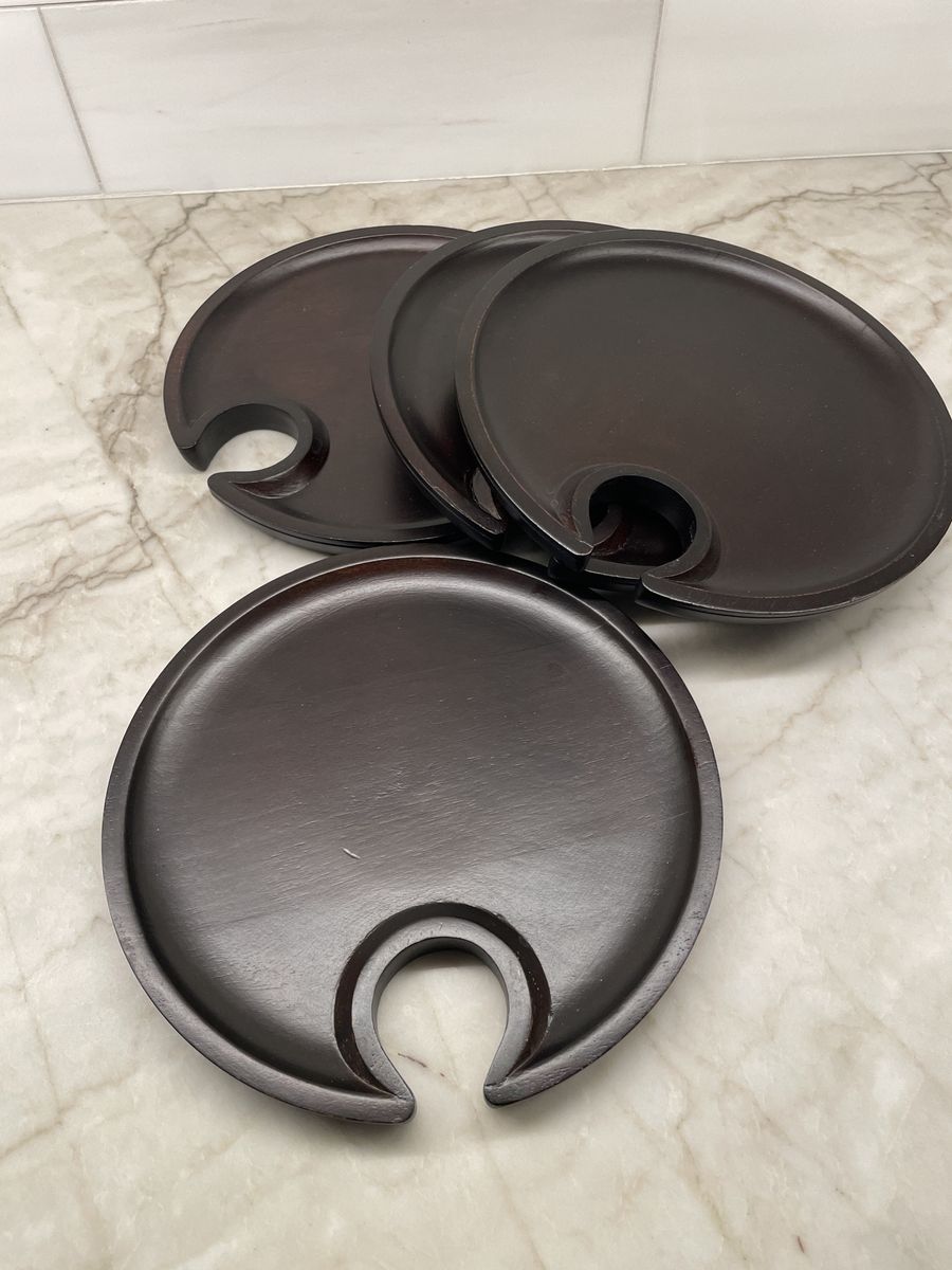Set of 4 Pottery Barn Mingling Plates
