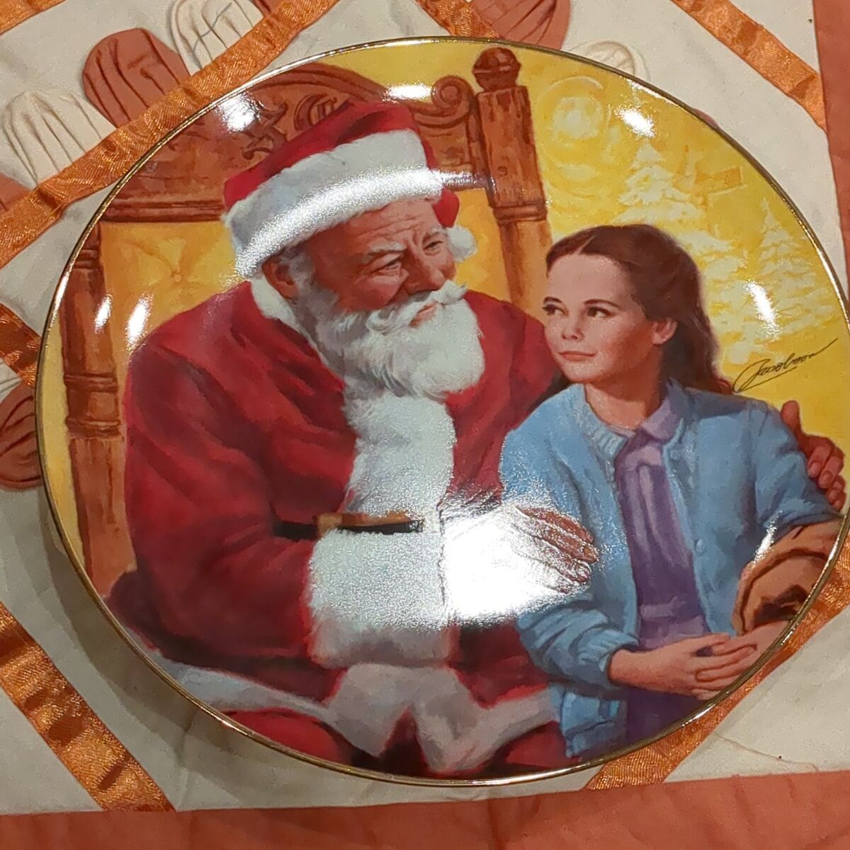 William Jacobson collectors plate