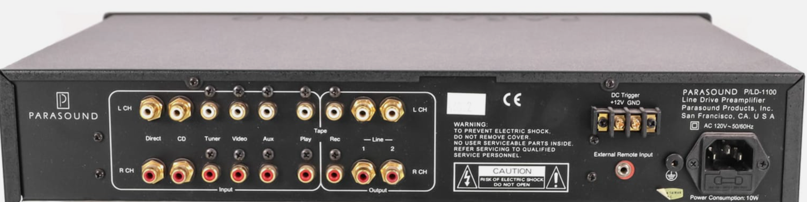 Parasound P/LD-1100 Solid State Preamplifier