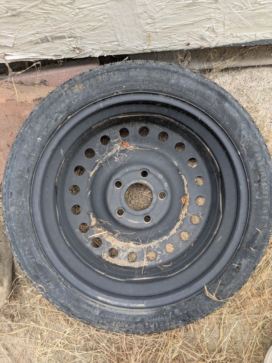 Continental T125/70R17 17" Temporary Spare Tire & Wheel – German OEM