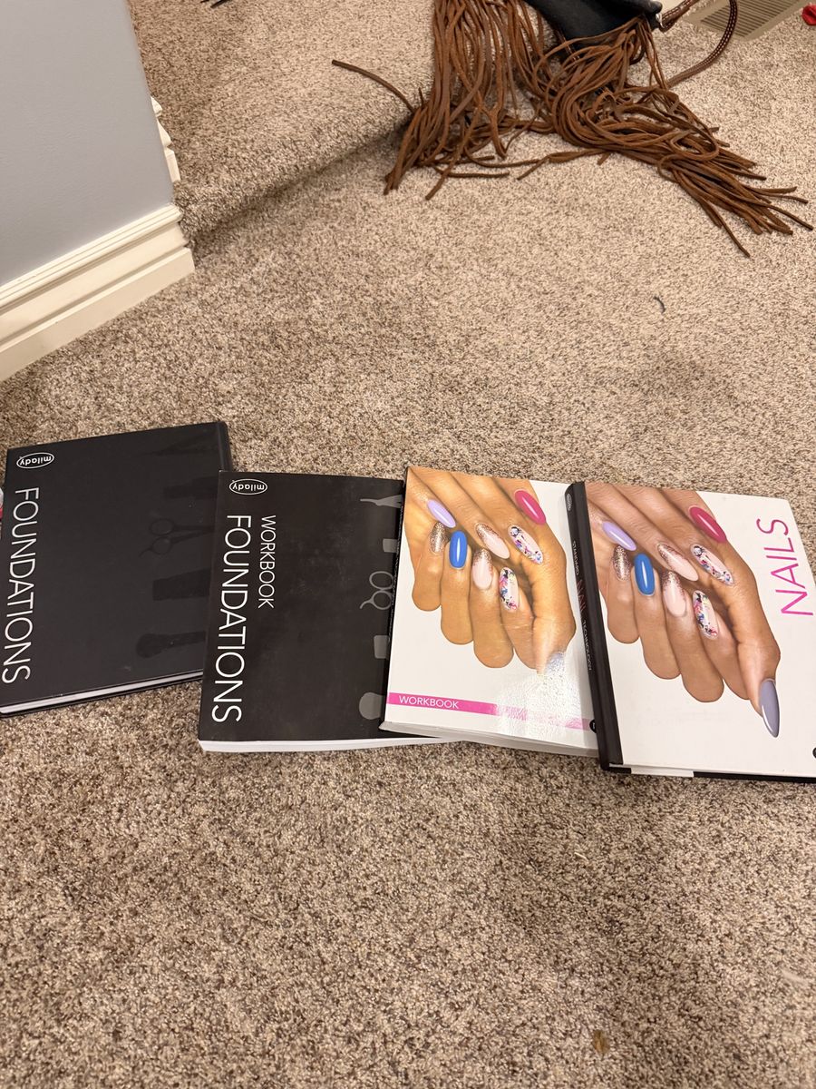 Nail tech books