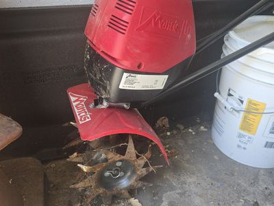 Mantis corded electric tiller