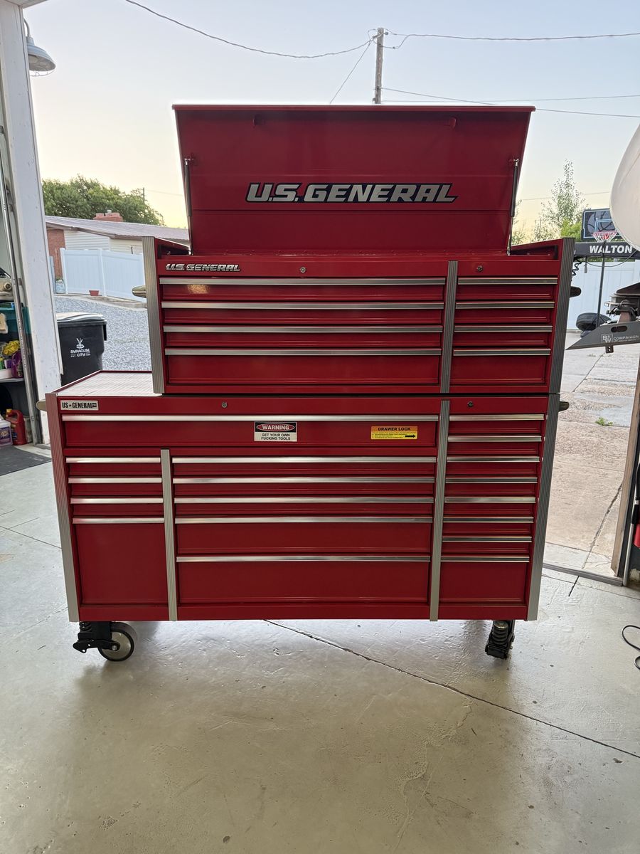 Us General 72” tool box