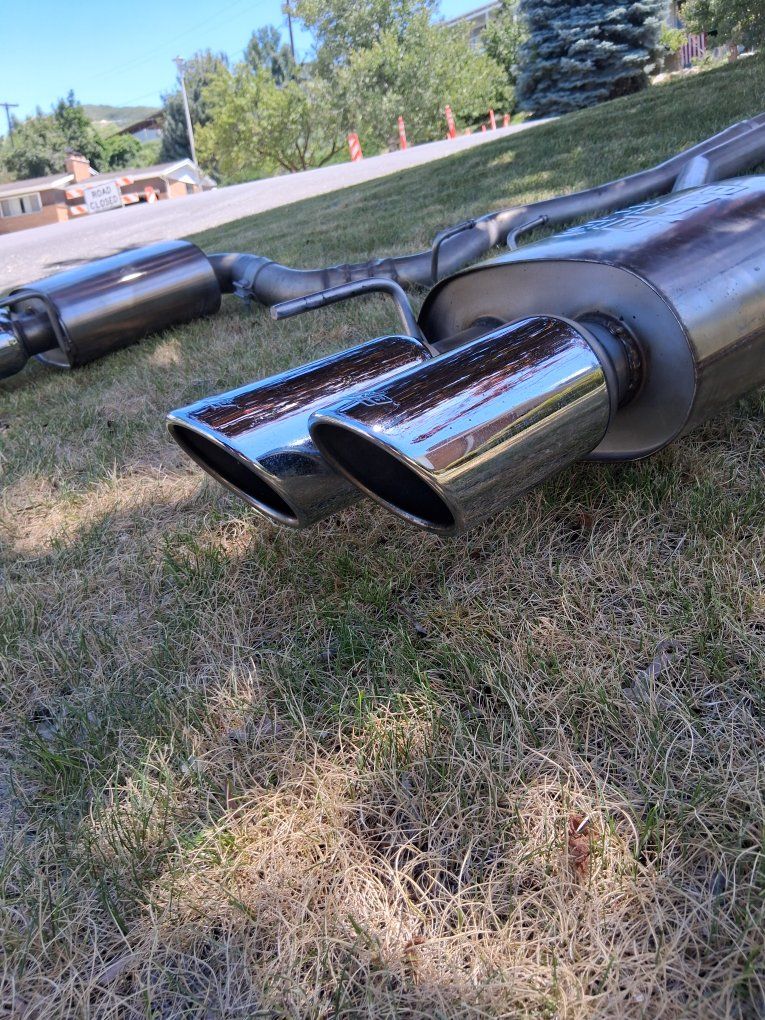 Borla Cat-Back Exhaust System Chrome Dual Tips