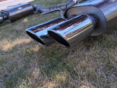 Borla Cat-Back Exhaust System Chrome Dual Tips