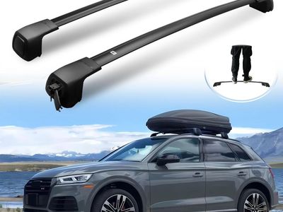 2018-2025 Audi Q5 Silent Black Heavy Duty Lockable Roof Rack