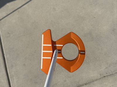 LAB Golf DF3 Custom Putter 34.5” Accra White Orange Rare Color Directed Force