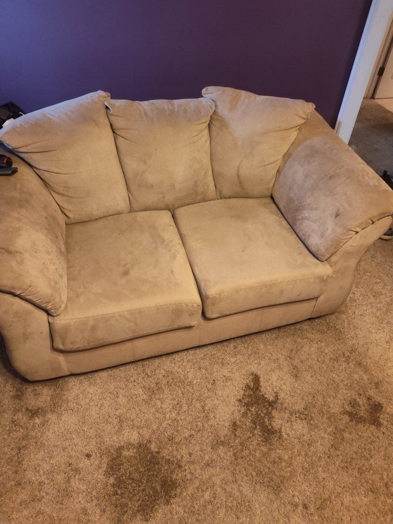 2 free couches 1 free dining table