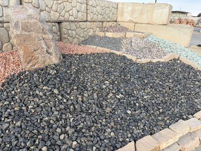 Decorative Landscaping Rocks - Various Colors, Delivered for Landscaping Projects text for pics and bid.