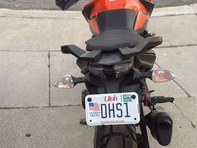 KTM 390 Adventure Motorcycle - Orange/Black, Excellent Condition