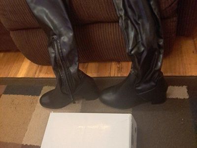 Brand new Dream Pairs black thigh high boots