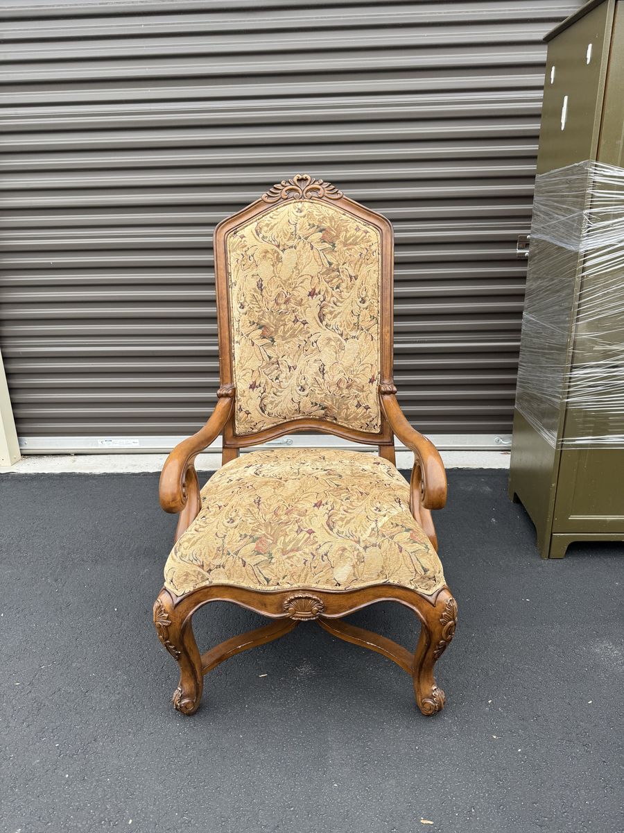 Tall Back Accent Chair