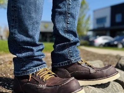 Danner Bull Run Moc Toe Boots, Size 10.5 D