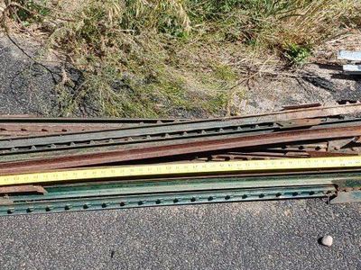 Used Metal Fence Posts - Assorted Lengths (approx. 5-7 ft)