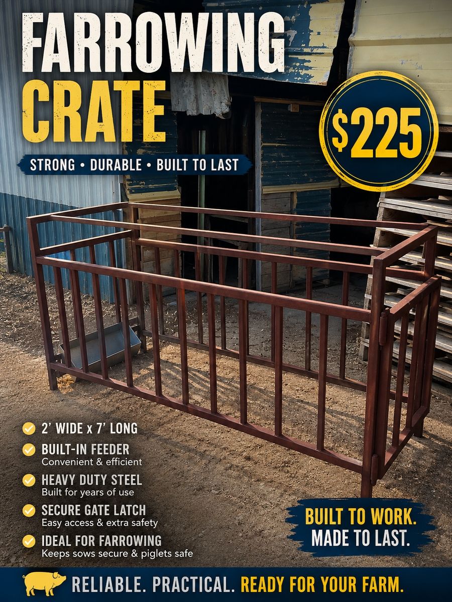 Farrowing crate