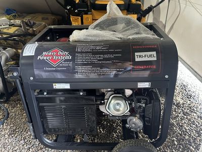 Heavy Duty Power Systems HDG9000ER Tri-Fuel Portable Generator