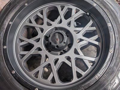 Vision 20 inch Wheels with Toyo Open Country 265/50R20 Tires - Set of 4 6.55 lug
