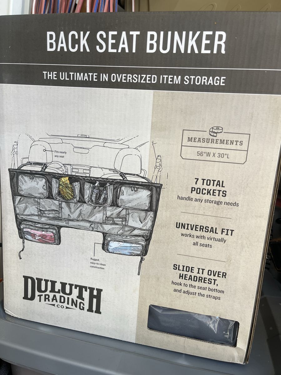 Duluth Trading Co. Back Seat Bunker