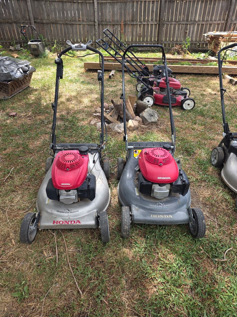 Honda lawnmowers