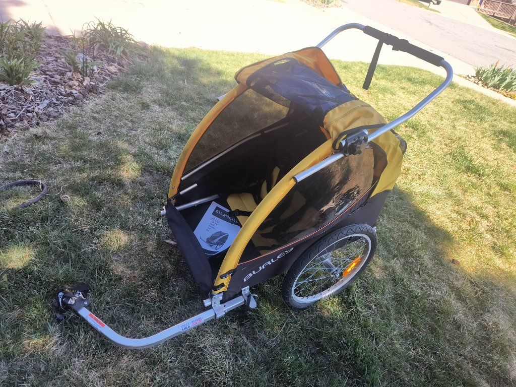 Burley d'lite Bicycle Trailer / Stroller 2-seat