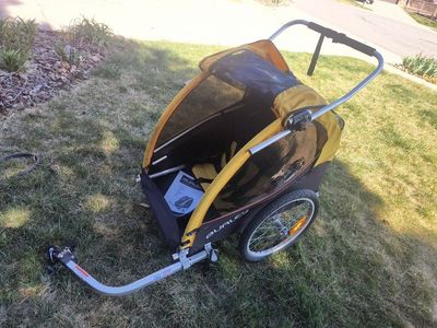 Burley d'lite Bicycle Trailer / Stroller 2-seat