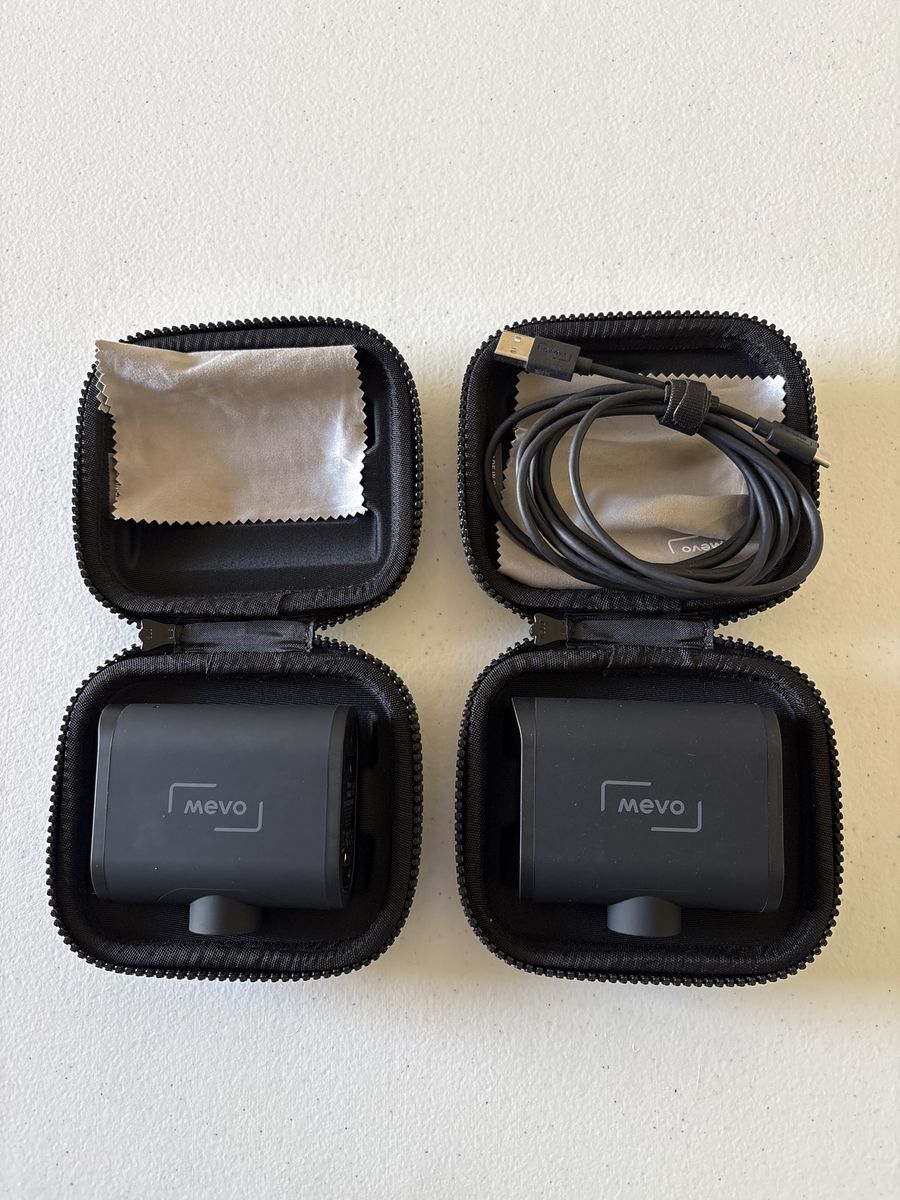 2 Mevo Live Streaming Cameras