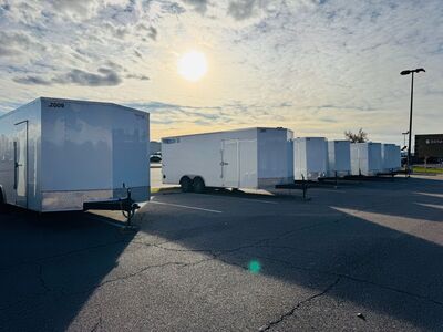 Enclosed/Car Hauler Trailers for Rent - 14', 16', 20' - Discounted!
