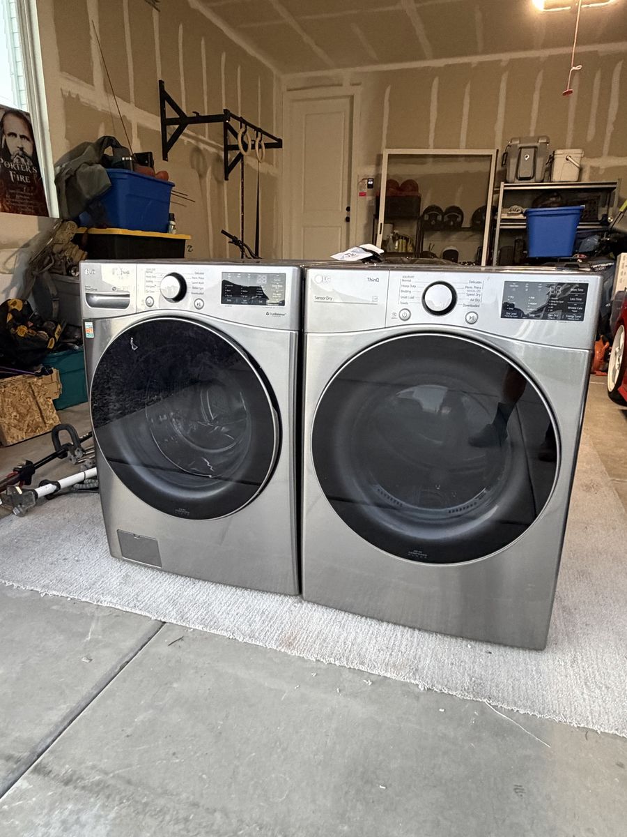 Lg washer and electric dryer