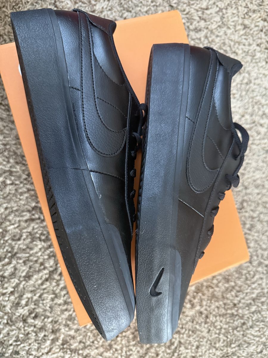 Nike Court Shot Sneakers Black Men's Size 12 FQ8146-001
