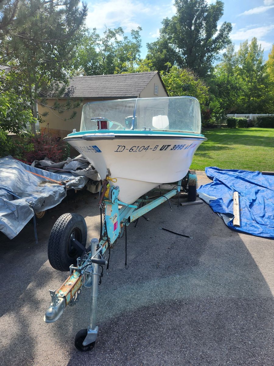 Wolverine Fiberglass Boat