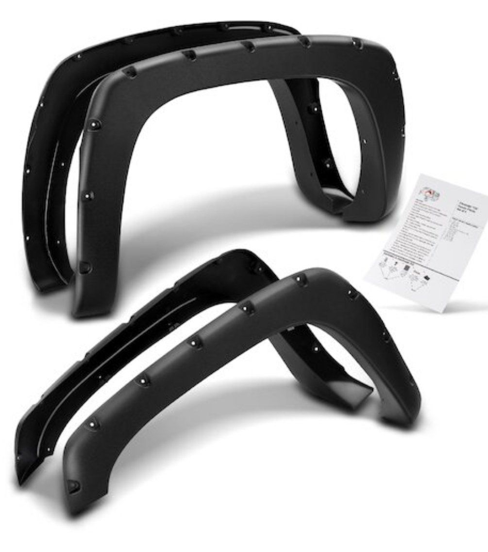 99-06 GMC/Chevrolet 1500 Fender Flares. Black. New