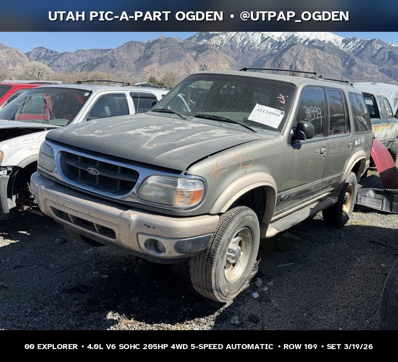 2000 Ford Explorer Parts - UTPAP Ogden