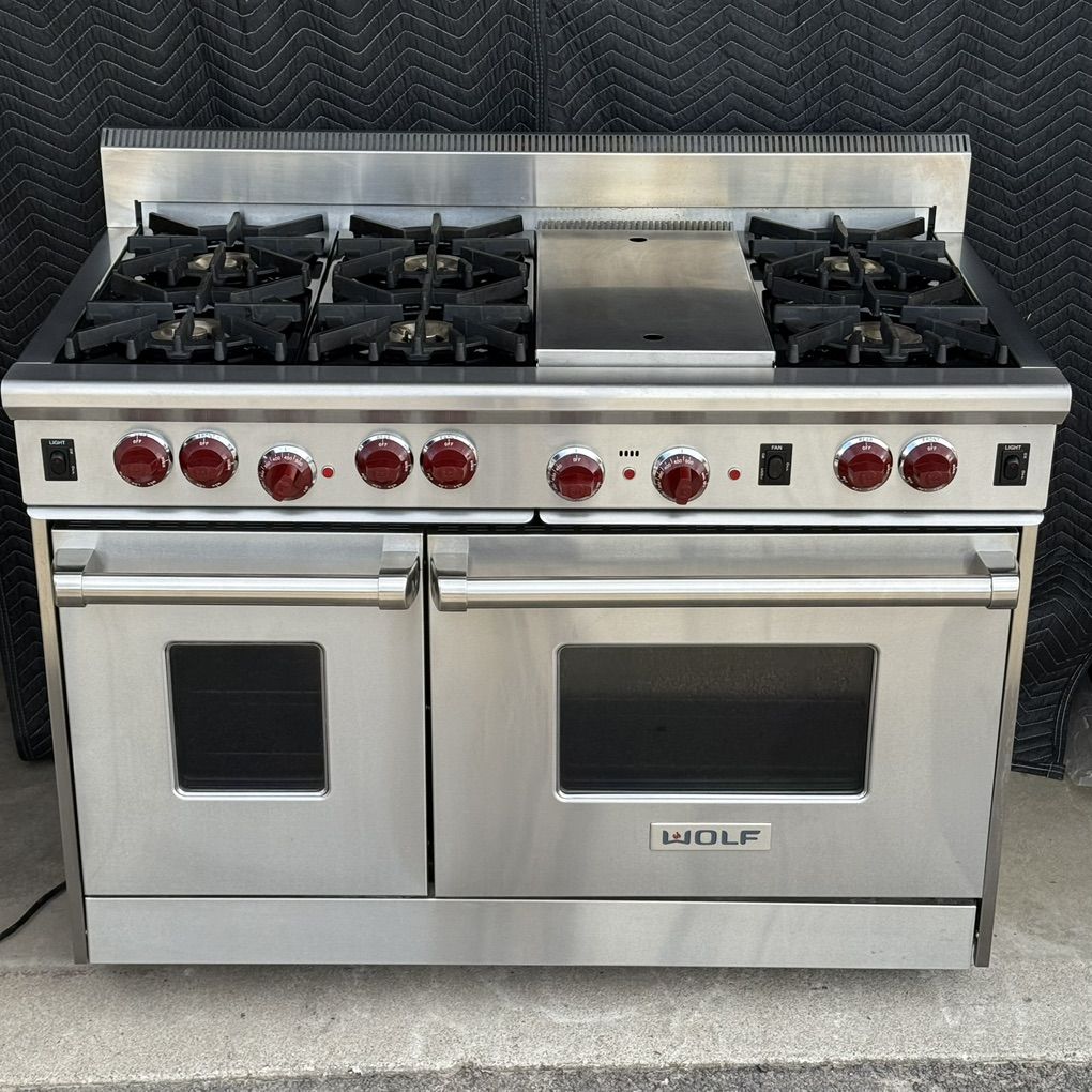 Wolf 48” Gas Range R486G