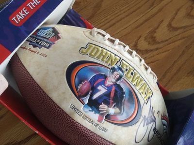 Signed Sports Items W/C.O.A..
