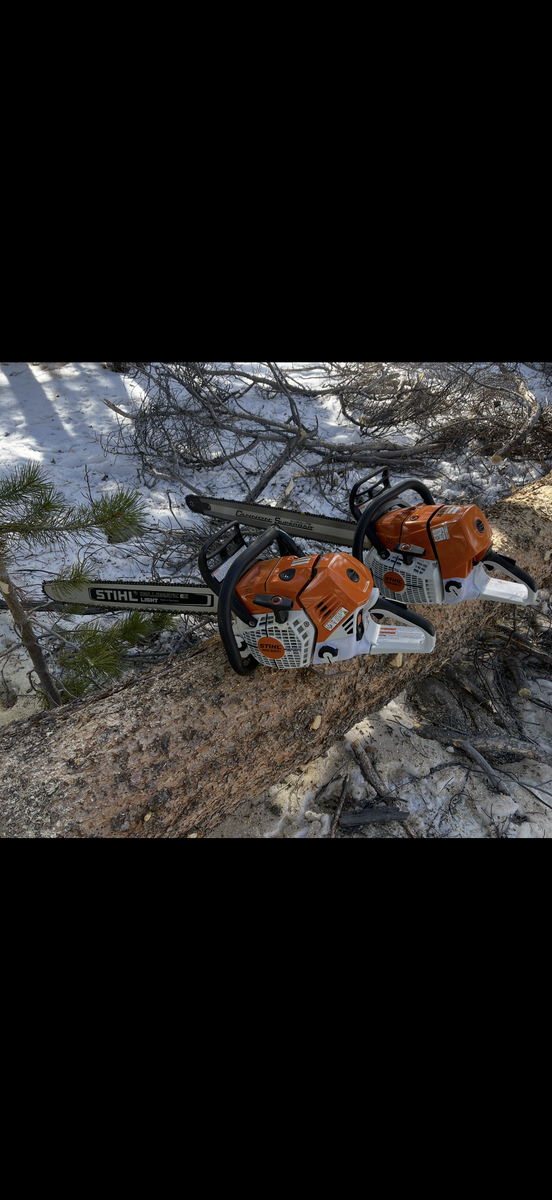 Stihl professional chainsaws