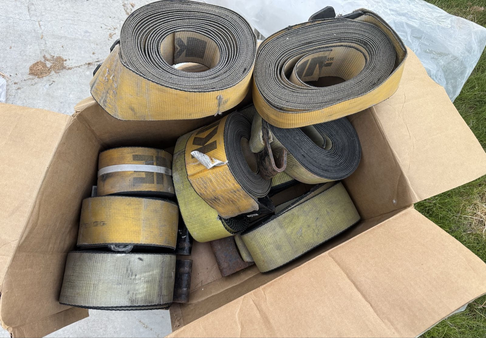 Flatbed Trailer Straps