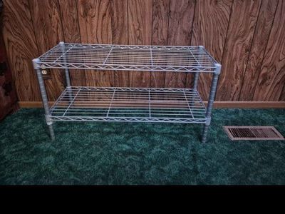 Metal shoe rack