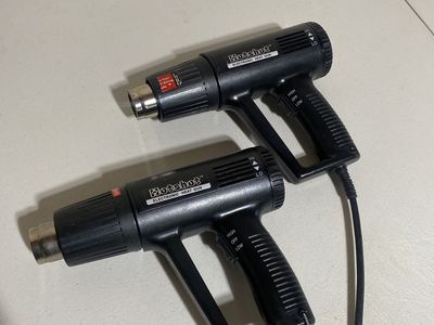 Hotshot Electronic Heat Gun - Dual Temperature Settings, High/Low/Off Switch, 2-Pack
