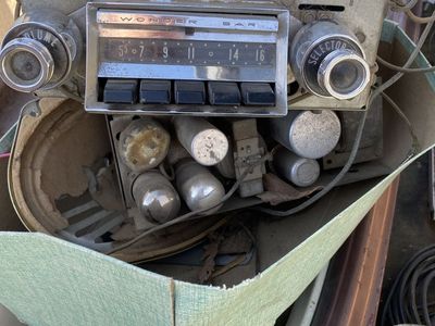 57 Chevy Wonderbar Radio