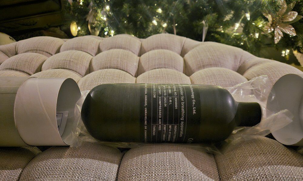 PCP Air Gun Edgun Leshiy Monster Bottle 480cc!