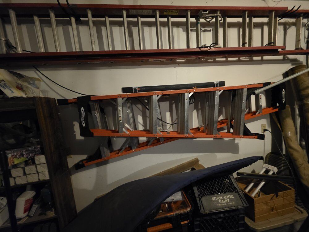 Werner 8ft Step Ladder 300lbs Rating.