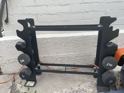 Dumbbell weight set