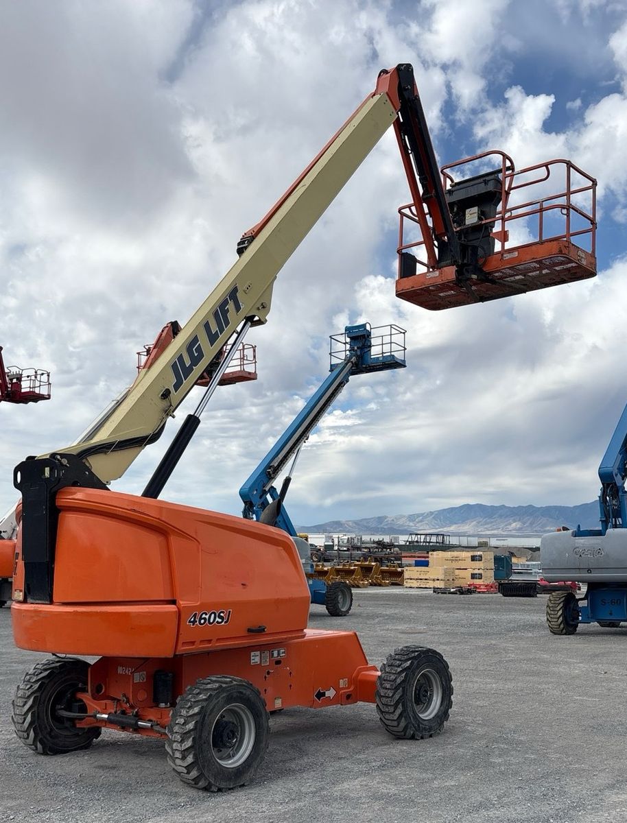 2018 JLG 460SJ 4WD Diesel Telescopic Boom Lift With Jib