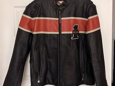 Harley Davidson Large Leather Jacket