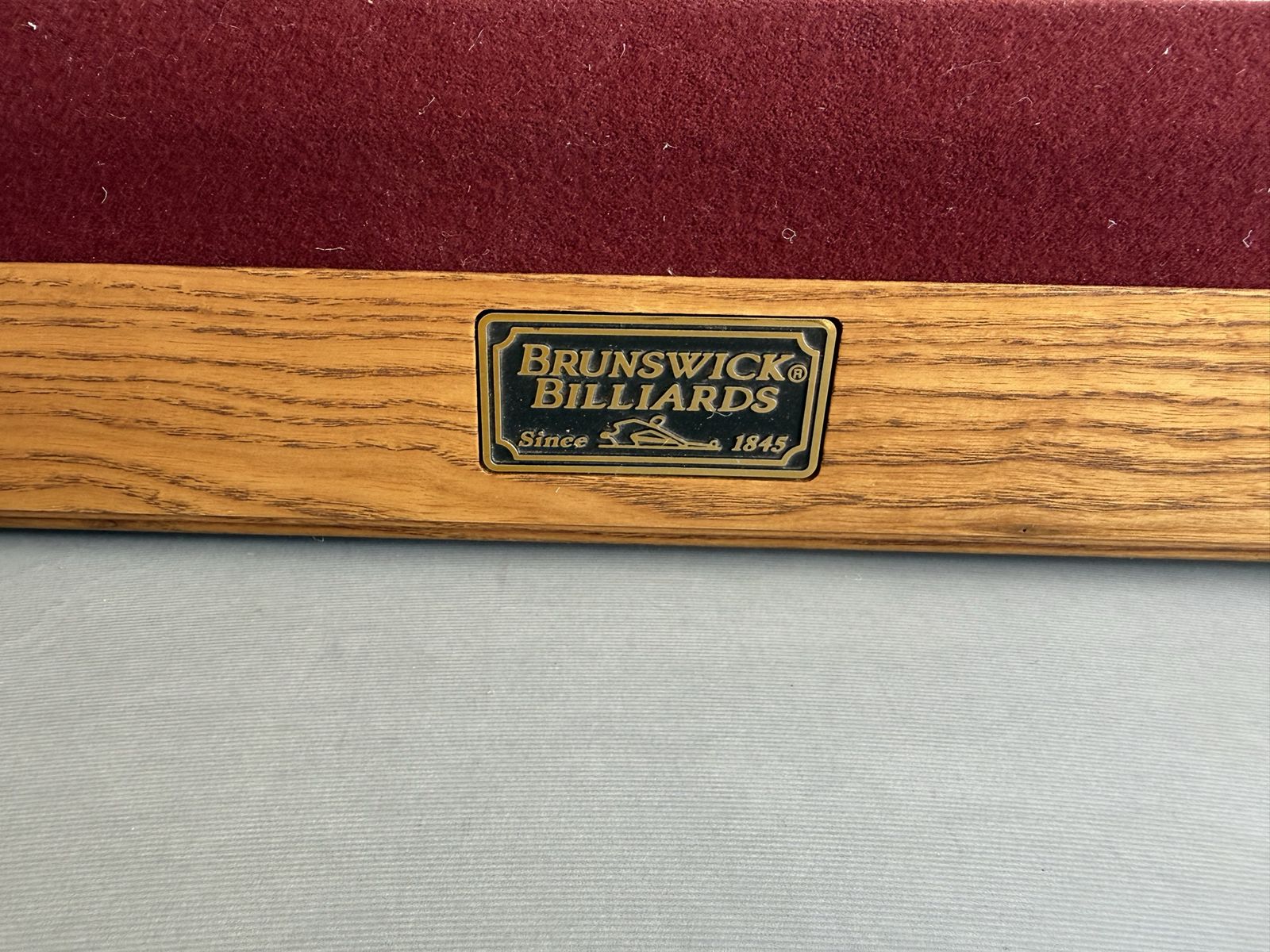 Brunswick 3-Piece Slate Pool Table – Solid Wood – Delivery Available